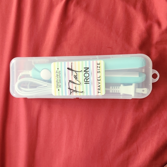 Momentum Brands Other - Momentum Brands Flat Iron Travel Size Baby Blue
